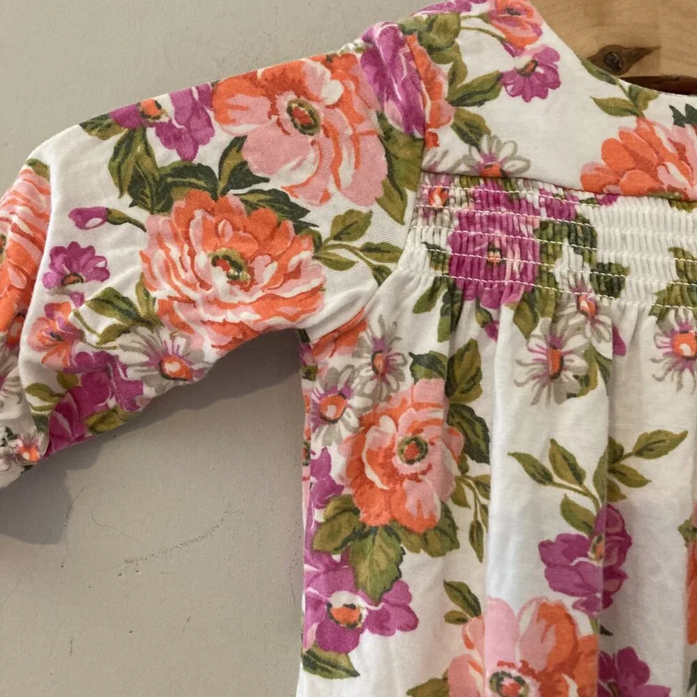 $17 ADD ON Angel Dear floral romper long sleeve Janie and Jack Baby Gap‎ Zara